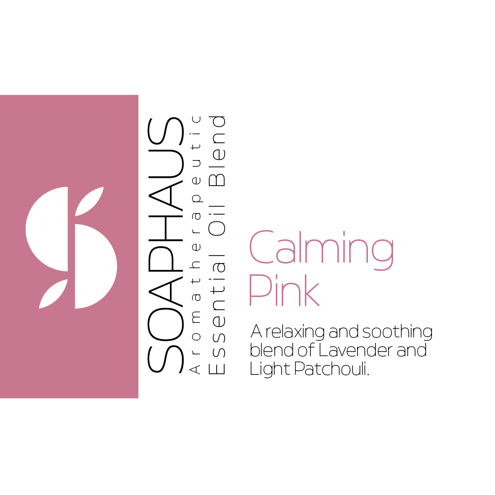 Essential Oil Blend: Calming Pink